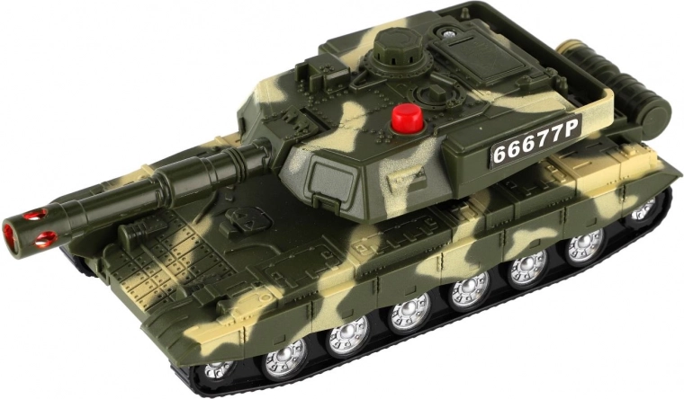 Realistic design with rotating turret