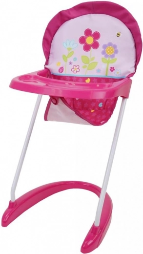 Високо столче за хранене с табла