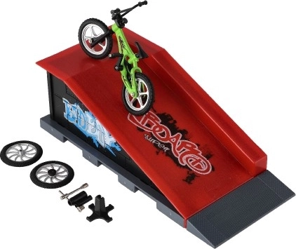 Screw-on mini BMX with interchangeable parts