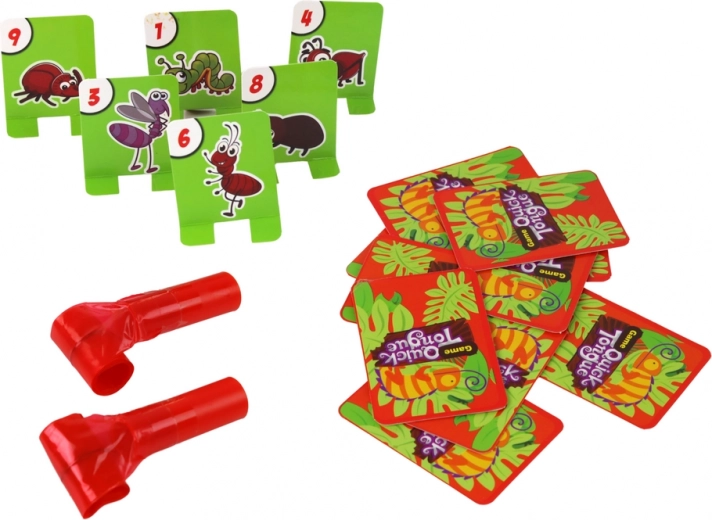 Пъстри карти с насекоми и числа