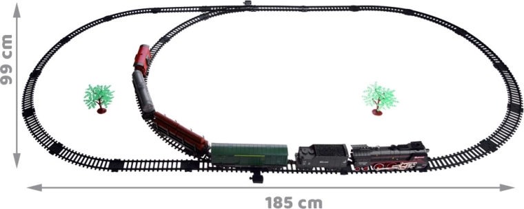 Large track 185 × 99 cm