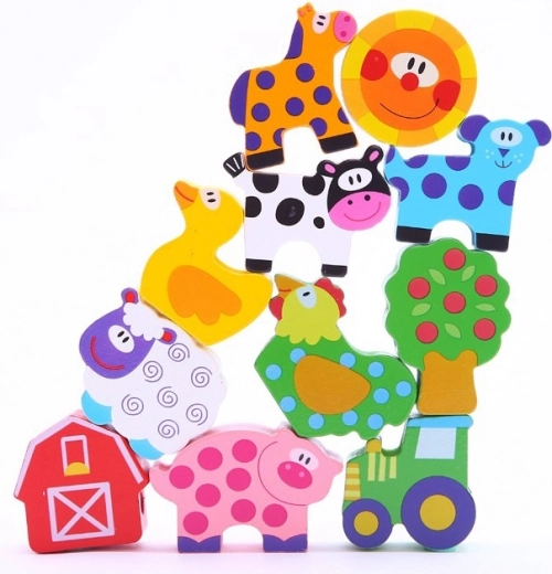 Ферма, пълна с животни за креативна игра