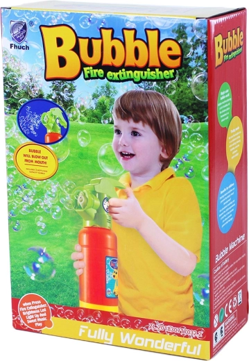 Creates beautiful bubbles