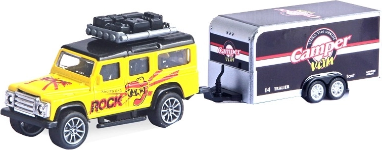 Realistic details and a travel trailer
