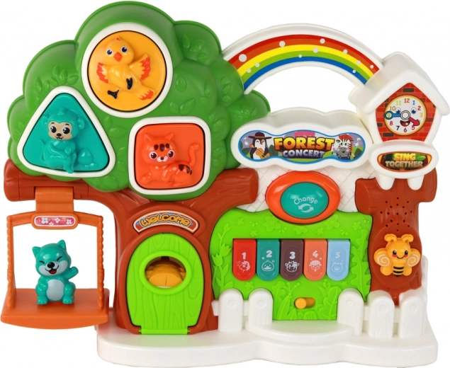 Интерактивно дърво, пълно с открития