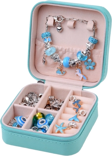 Кутия за бижута за прегледно съхранение