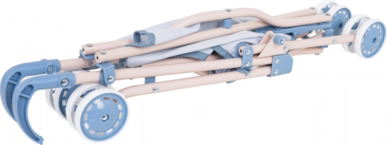 Folding stroller for easy walks