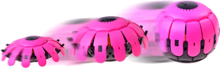 Преобразяване от диск в топка по време на полет