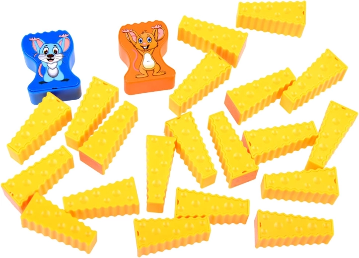 Пъстроцветни игрални кубчета