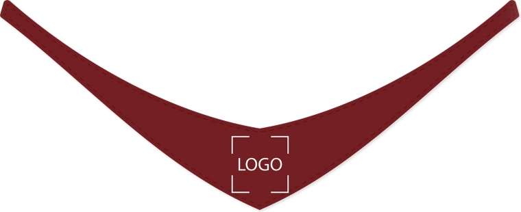 Ideal area for logo print
