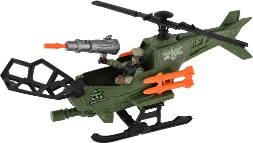 Екшън хеликоптер за въздушни мисии