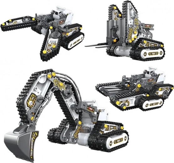 Построй и управлявай 4 различни машини