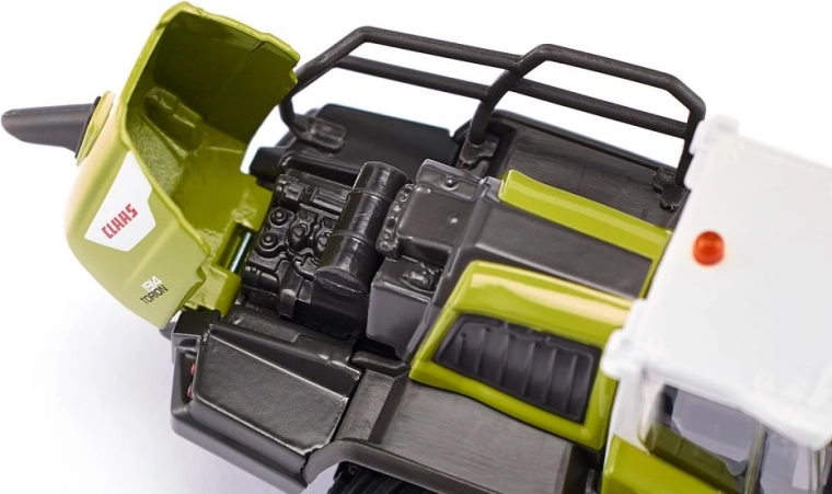 Отваряем капак и съчленено управление