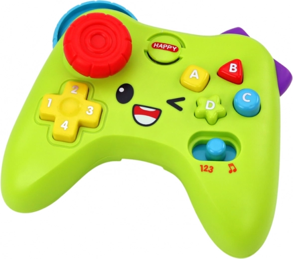 Цветни бутони, джойстик и светлинни ефекти