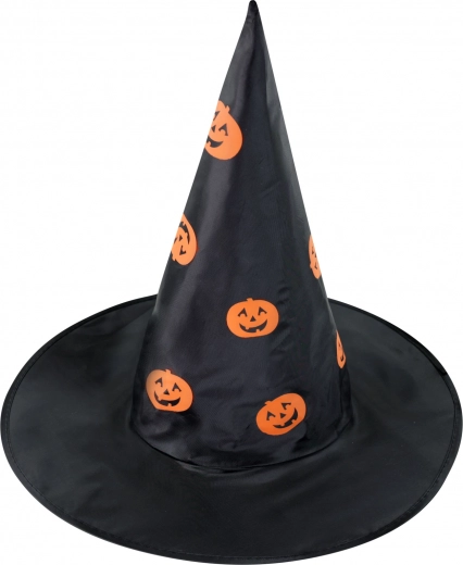 Bold Halloween design with pumpkins