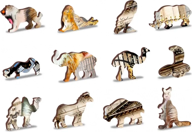Uniquely Shaped Pieces