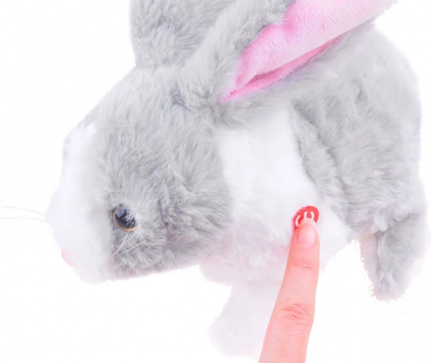 Подскача и реагира на допир