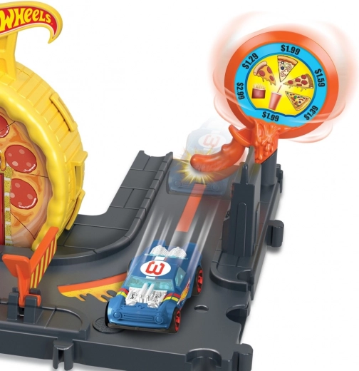 Pizzeria with an action target