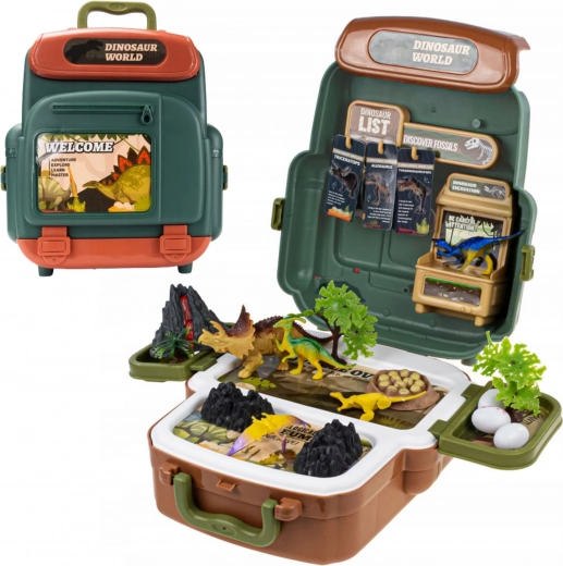 Преносимо куфарче 2в1: съхранение и игрови свят