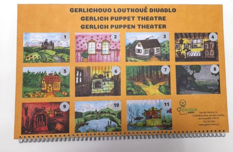 Сцени на спираловидна подвързия с под