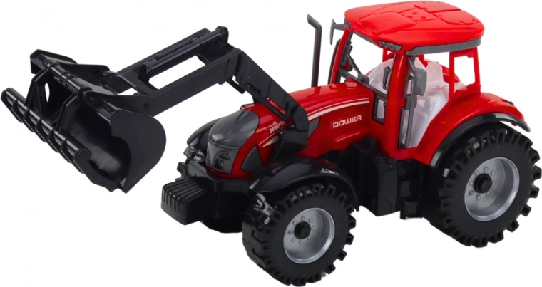 Movable front loader for action-packed play