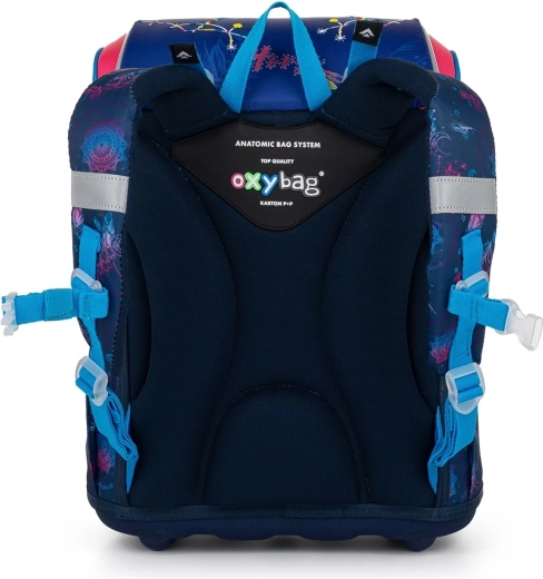 Anatomical back panel and breathable padding