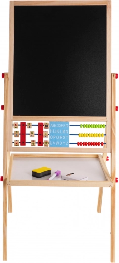 Adjustable height and practical shelf