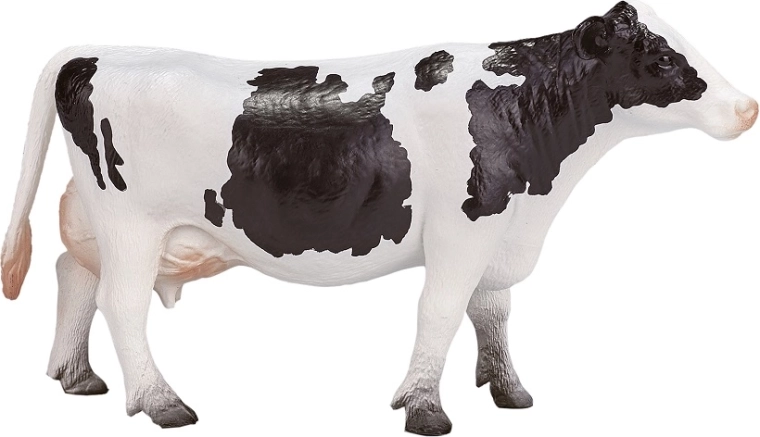 True-to-life details of a Holstein cow