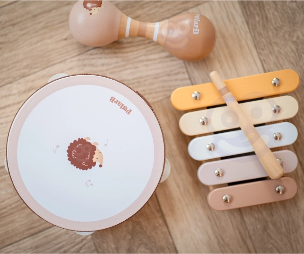 Пастелен дизайн с мотив на таралеж