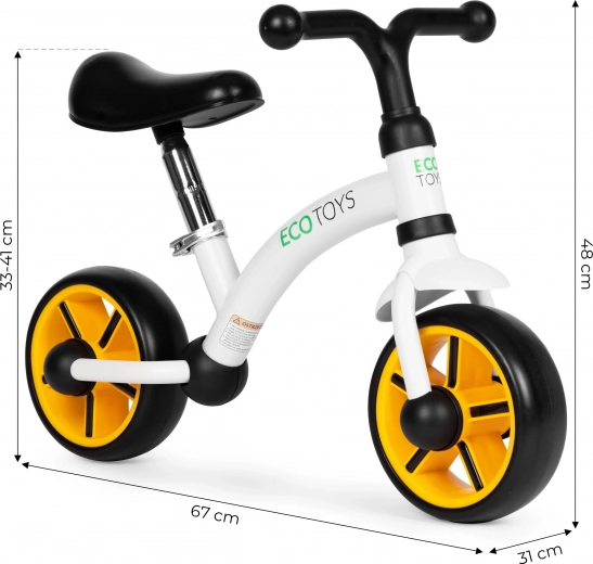 Grows with your child: adjustable seat 33–41 cm