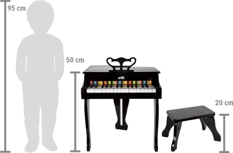 Пълен комплект със столче и ноти
