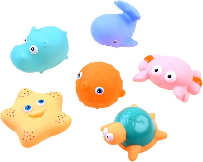 Гумени животинки с мини фонтанче