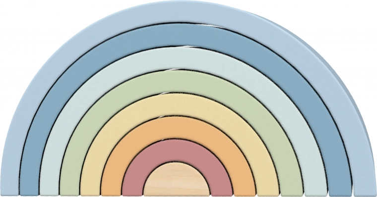 Осем пастелни арки за безкрайно строене