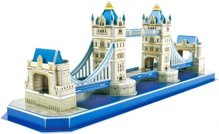 Detailed model of the famous bridge