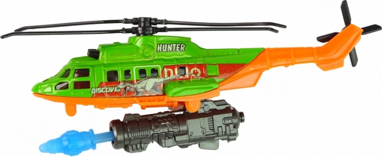 Хеликоптер с окачена мрежа за въздушен транспорт