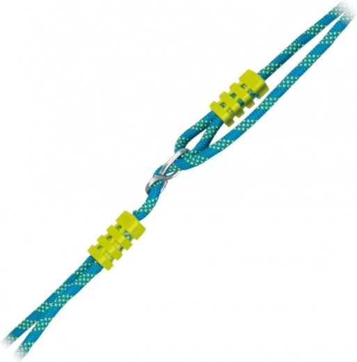 Easily adjustable hanging rope