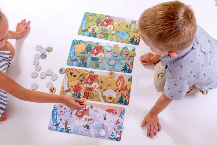 Учене чрез игра по Монтесори