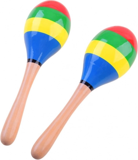 Два дървени маракаса