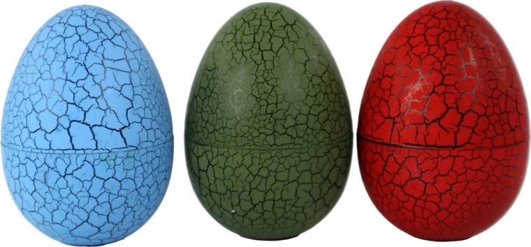 Три цвята с ефект на напукана черупка