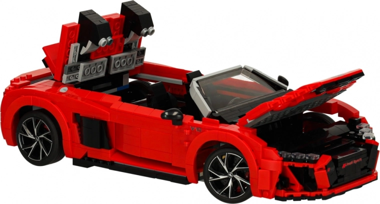 Отваряем капак и подвижни елементи