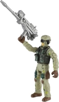 Подвижна фигурка на войник