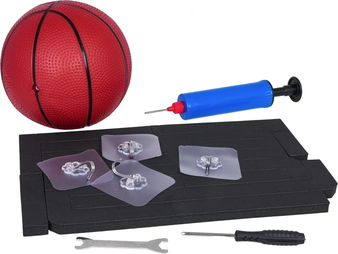 Everything in the box including pump and ball