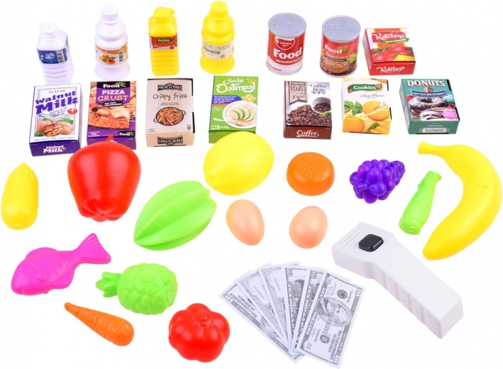 Богат комплект от хранителни продукти и аксесоари