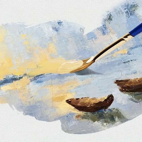 Готово за рисуване – трикратно грундирано