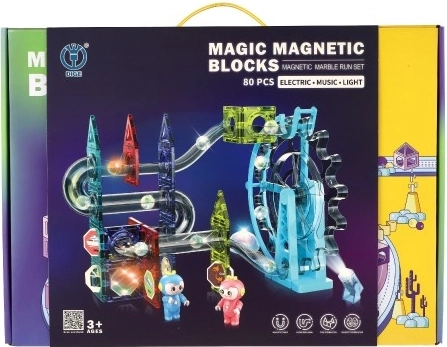 Електрическо колело с музика като асансьор за топчета