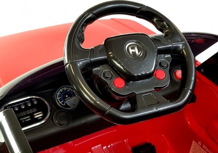 Interactive cockpit with steering wheel