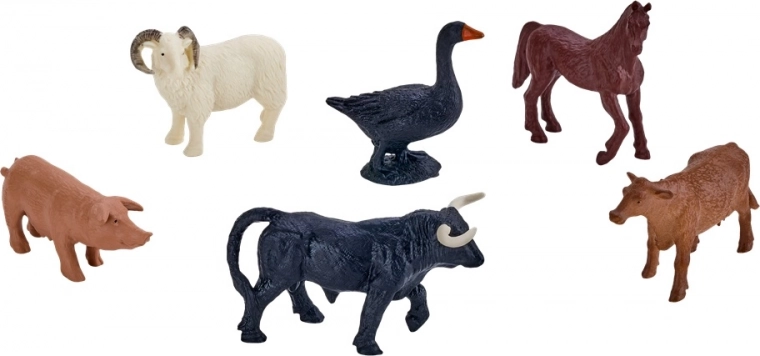 Realistic mini farm figures