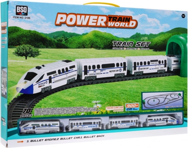 Comprehensive set with more than 70 pieces