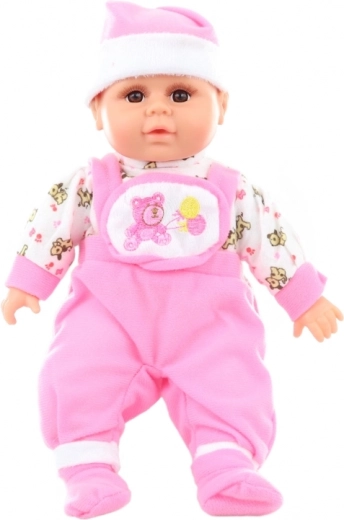 Лесно сваляща се розова пижамка