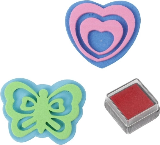 Пяна печати с мастило за творчество